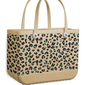 Bogg Leopard Print Bag Approx. 19" x 15" x 9.5"